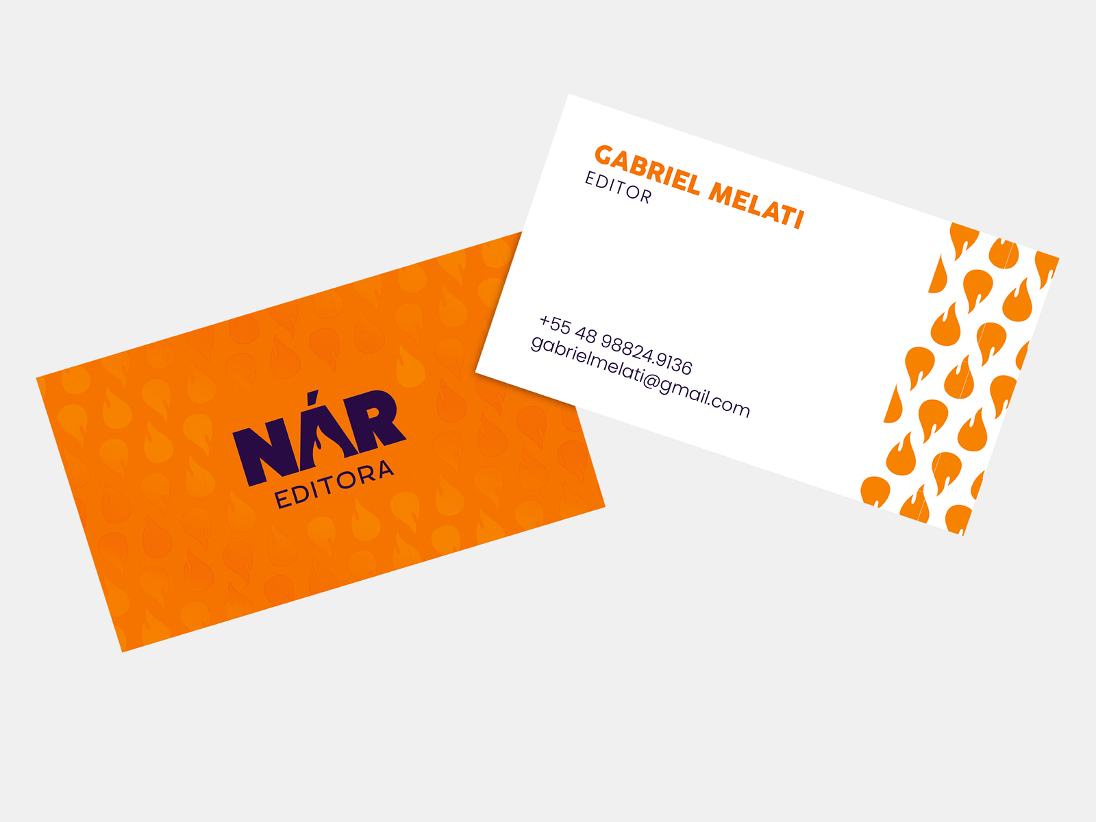 Nár Editora | Business Card by Camila Dequech on Dribbble