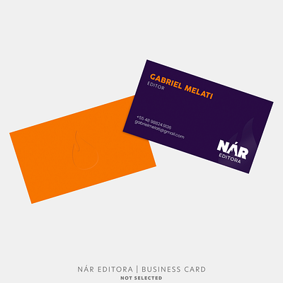 Nár Editora | Business Card branding graphic design logo stationary stationery visual identity