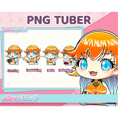 Adding a Twist to Live Streams Excellence of Chibi Orange Hair creativedesigns