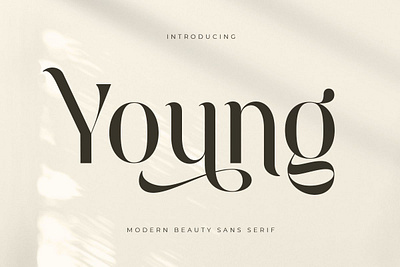 Young Font design designer font fonts typeface typography young font