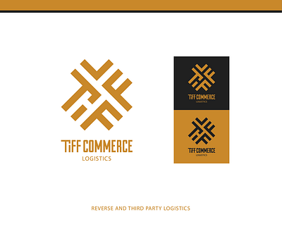 Tiff Commerce branding design graphic design logo vector