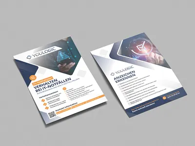 IT Solution Company Flyer Design brochure business business brochure company profile customize flyer design flyer design graphic design it company it flyer it flyer design it service modern flyer new flyer smart flyer unique flyer design