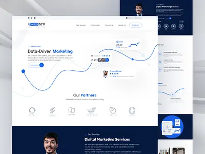 Agency Website UI/UX Design | Landing Page Design agency web design agency website business website design digital marketing web design digital marketing website digital website marketing web design marketing website web design