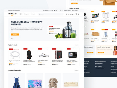 Amazon Redesigned: Elevating the E-commerce Experience