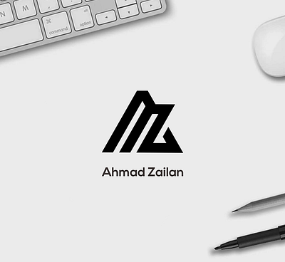 AZ LOGO 3d animation branding graphic design logo motion graphics ui