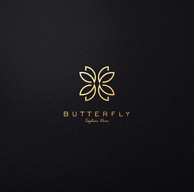 BUTERFLY LOGO 3d animation branding graphic design logo motion graphics ui