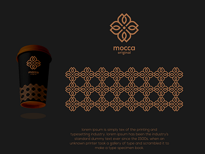 MOCCA LOGO 3d animation branding graphic design logo motion graphics ui