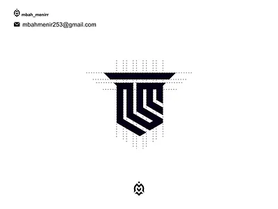 NM monogram logo concept 3d branding design graphic design logo logoconcept logoinspirations logoinspire logos luxurydesign