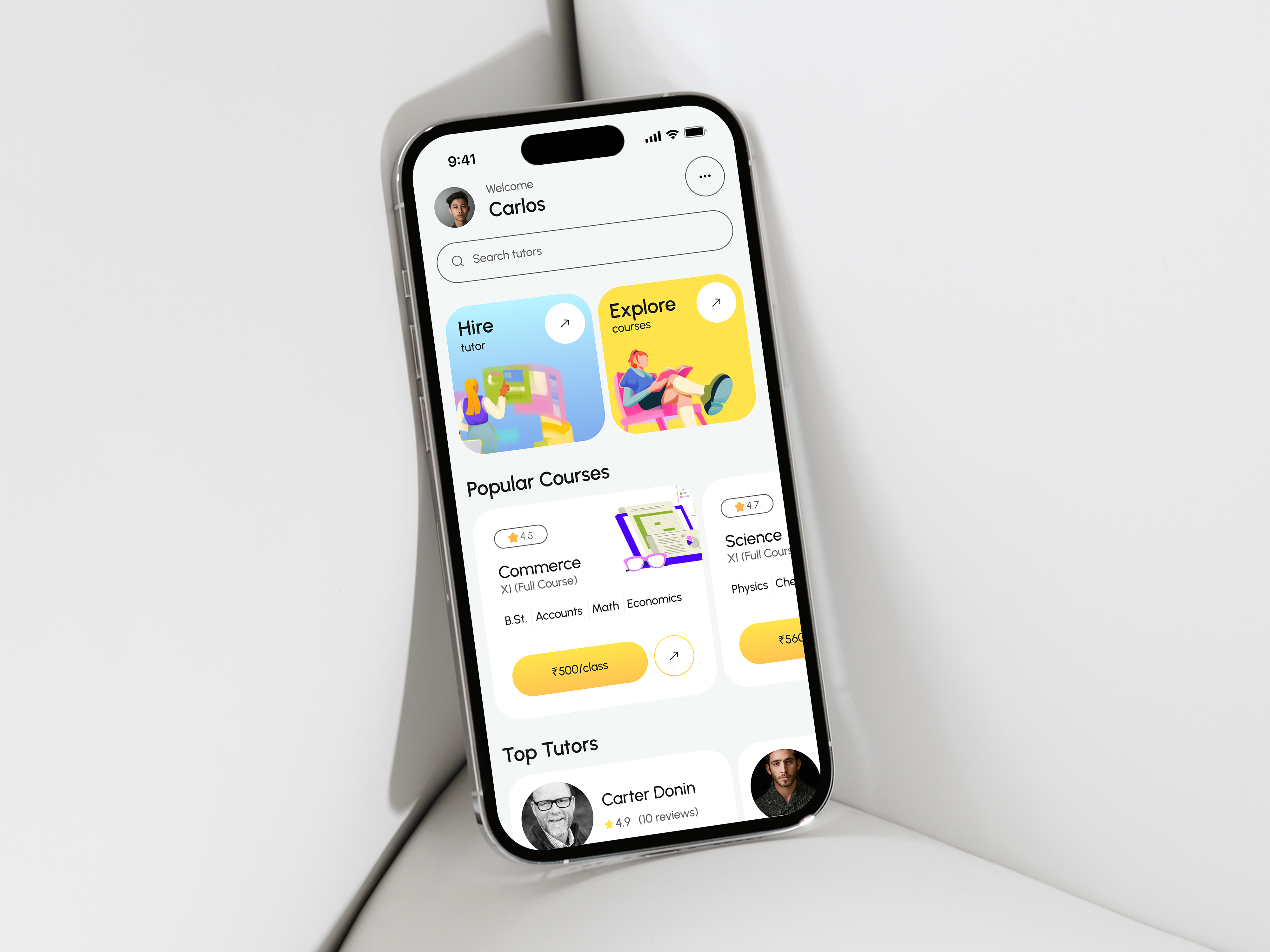 Level Up: Your Personalized Learning App educationalappui educationapp mobileappui tutorappui tutoringapp tutorui uiux uxdesign webdesign