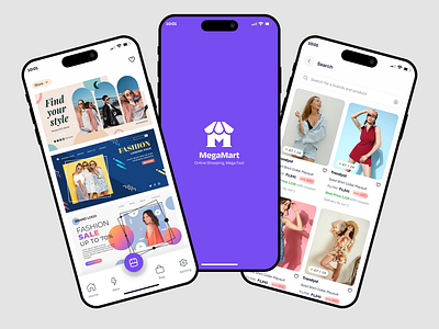 Multi Vendor E-commerce Store Mobile App UI app ui kit ecommerce store app fashion store app figma figma design mall app mobile app online shopping app shopping app store app uiux wholesalers store app