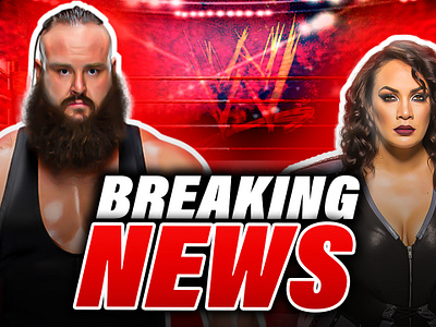 WWE YouTube Thumbnail Design Click-Bait background banner ad cover banner gif banner header banner image retouch thumbnail typography vector web banner wwe youtube youtube thumbnail yt thumbnail