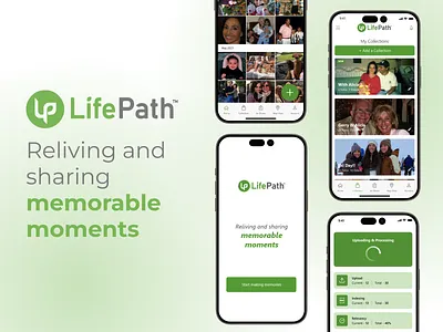 Personal Memory Organizer appdesign figma memoryorganizer mobilapp photoshop ui uiux uxcasestudy