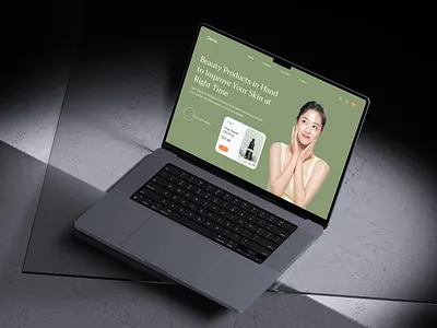 Beauty - Web UI beauty design ecommerce homepage interface landing design landing page landing page design site skin skin care ui ui ux web web design web platform web ui webdesign website websiteui design