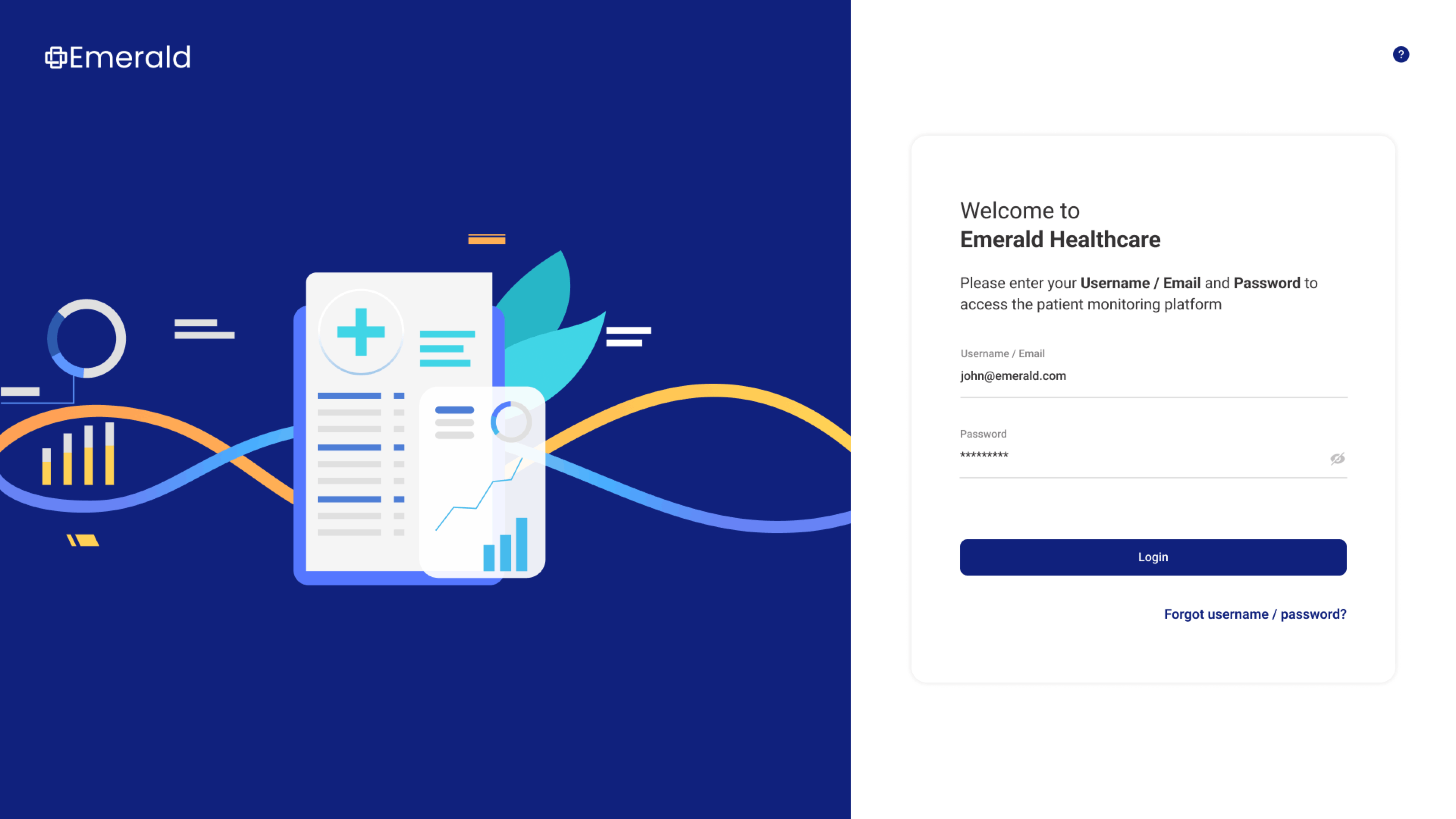 Login Page - Dark & Light theme login design dark light theme