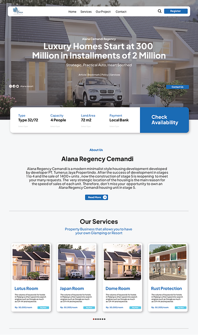 Property Website Design & Management branding design graphic design illustration ui ux website design