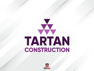 Logo proposal for Tartan Construction branding building buildings construction design flat illustration illustrator logo minimal photoshop ui vector