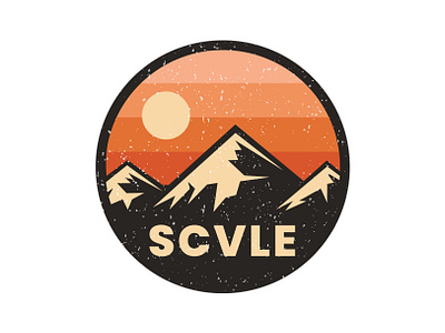 SCVLE (Pronounced SCALE) adventure adventure awaits adventure illustration adventure logo adventure travel branding graphic designer logo logo designer logo ideas logo maker logos mountain mountain bike mountaineer outdoors outdoors life outdoors logo tshirt tshirt design