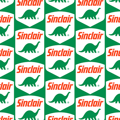 Sinclair Brand Refresh 3/4 branding dino dinosaur logo logo design logo mark mark pattern
