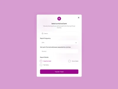 Web App Popup UI 3d barnding dashboard designer desktop figma landingpage ticketing ui uiux ux web website