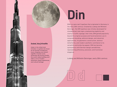 Din, Dubai adobe branding design din dribbble dubai figma font graphic design graphics illustration illustrator logo mask photoshop presentation presentation design typeface typography ui