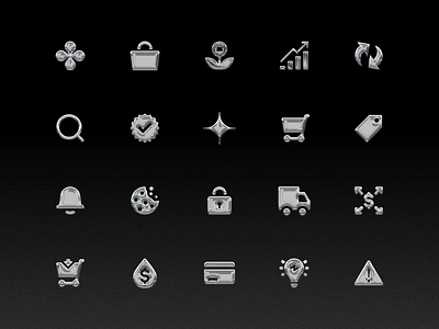 BraunBlock - 3D icons set 3d e commerce ecommerce graphic design icon icons pack icons set iconset illustration investment precious metals set trade ui ui icons website ui ux design