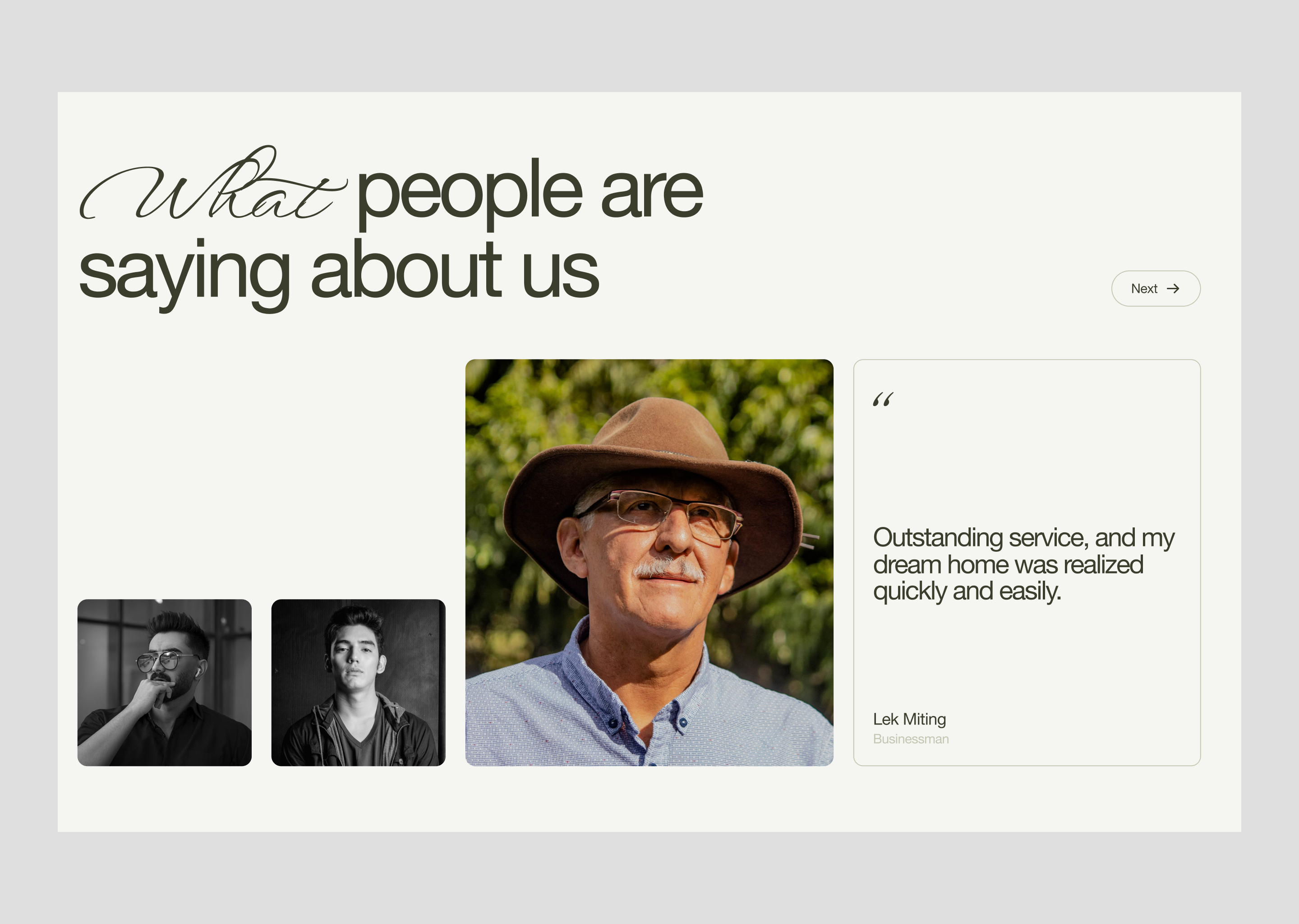 Example of Website Design