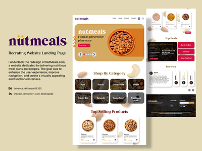 Nutmeals figma ui ux