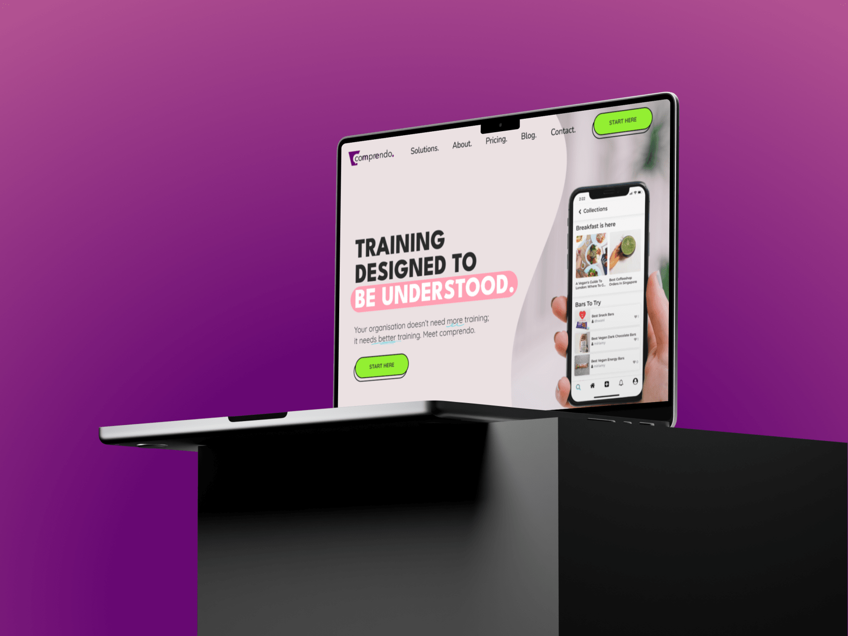 Full-stack Website Design & Development for Learning Platform branding colorful minimal ui web design