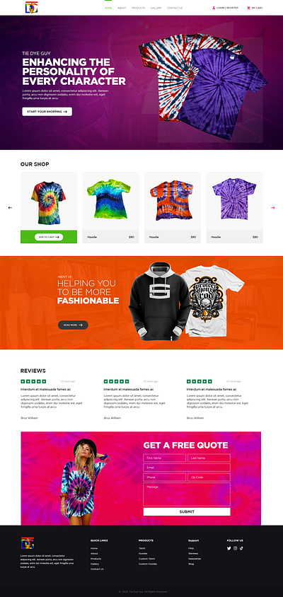 Adam-TDG-Website-Design design ui ux web design