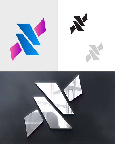 X letter mark brand branding colorful design graphic design icon inspire letter mark letter x logo logo design logos minimal typography vector x x logo x mark