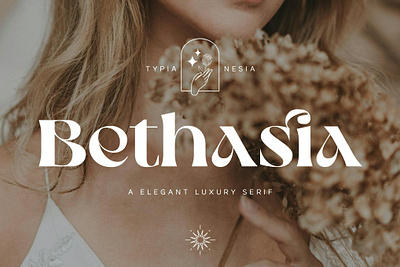 Bethasia Font bethasia font design designer font fonts typeface typography