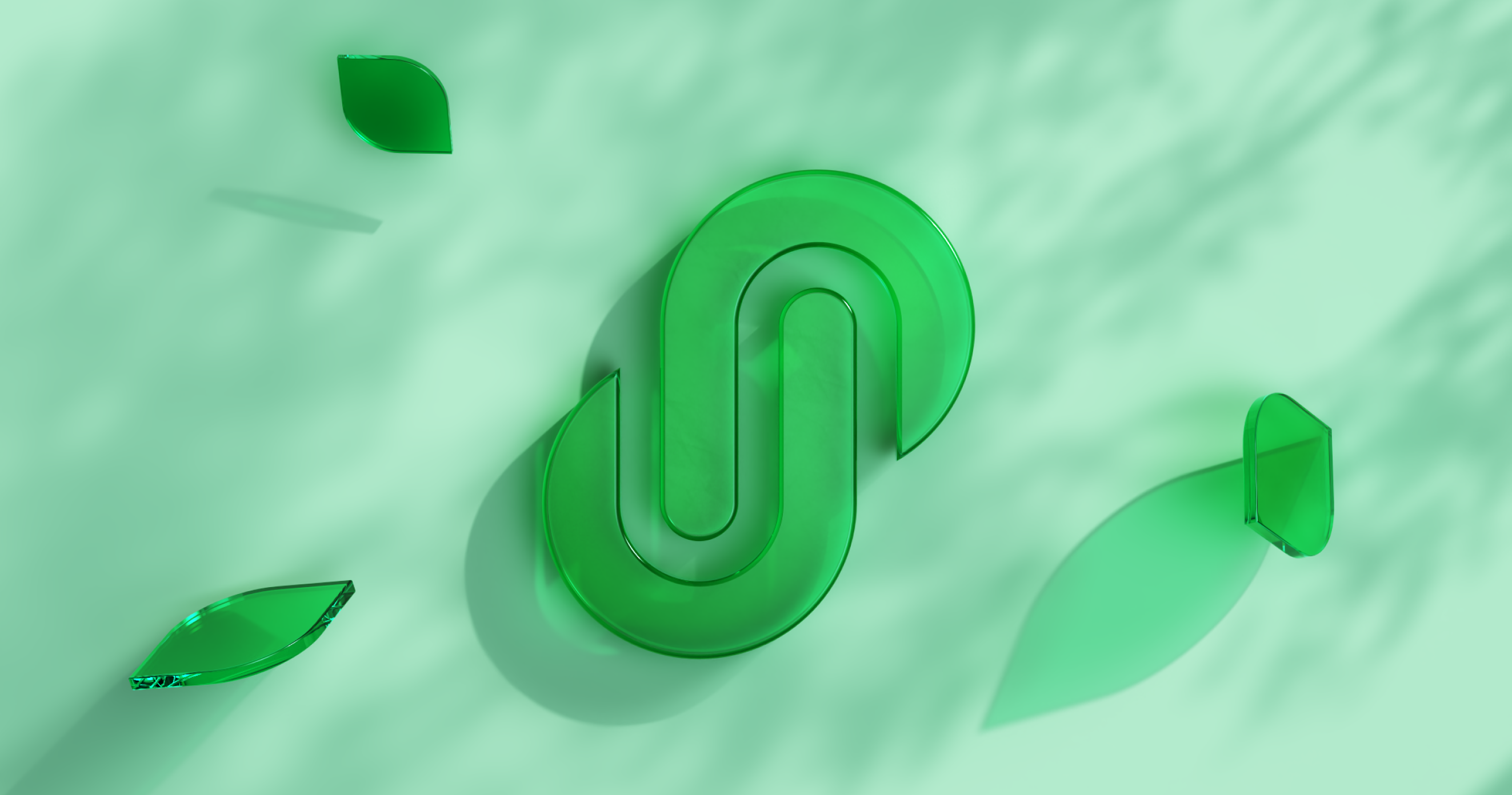 One month of design subscription 3d branding design subscription glass icon logo mark monogram payment technology