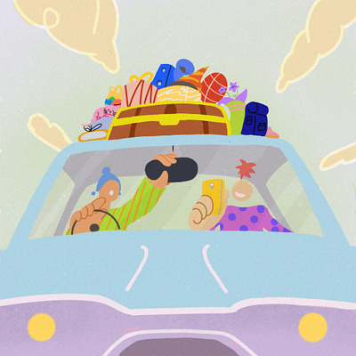 Driving. app art car chill driver driving graphic design love move sky stuff trip vacation vector web work