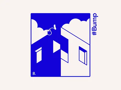 #8. Bump - Motiontober 2021 adobe bird building bump cat motiontober motiontober 2021 street walk