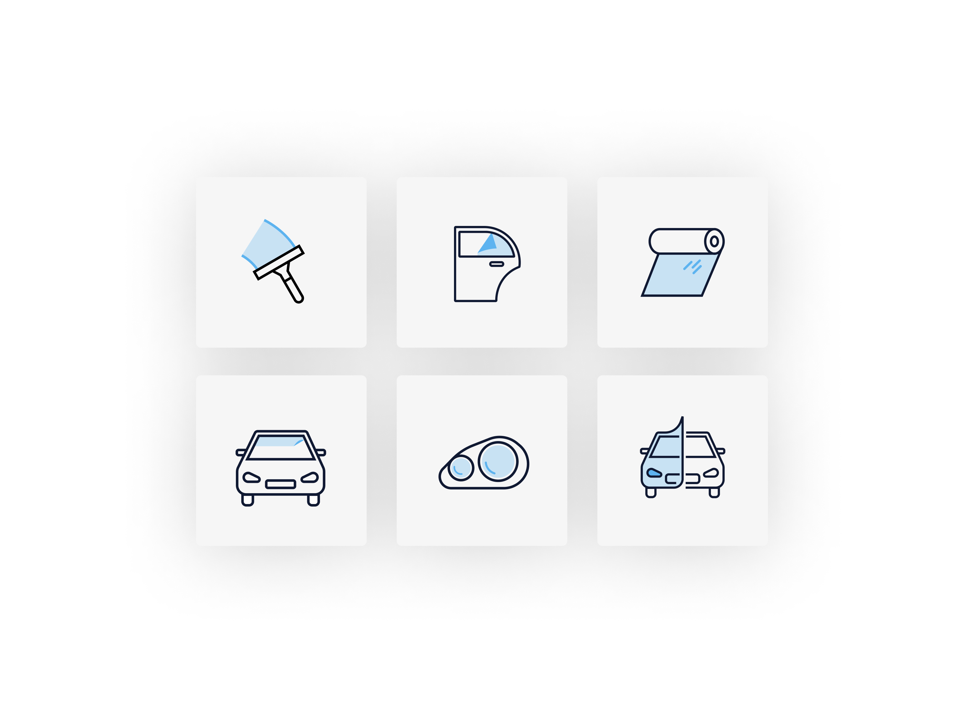 Car Accessories Icons
