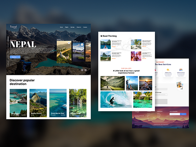 Travel Agency figma uiux