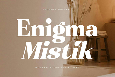 Enigma Mistik Font design designer enigma mistik font font fonts typeface typography