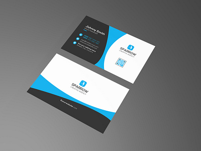 Corporate Business Card adobe photoshop biz crd branding corporate business card design graphic design logo minimal design minimalist modern card design visiting card