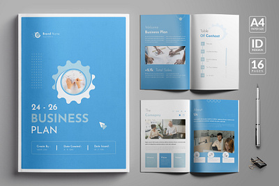 Business Brochure Template flyerdesign