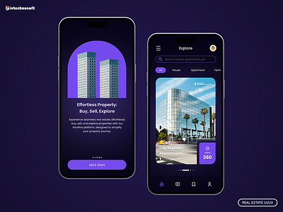 Real Estate App UI/UX app app design branding design feed graphic design home housing interaction ios mobile app mobileappdesign product design real estate real estate app design real estate design real estate mobile app residental ui uiux