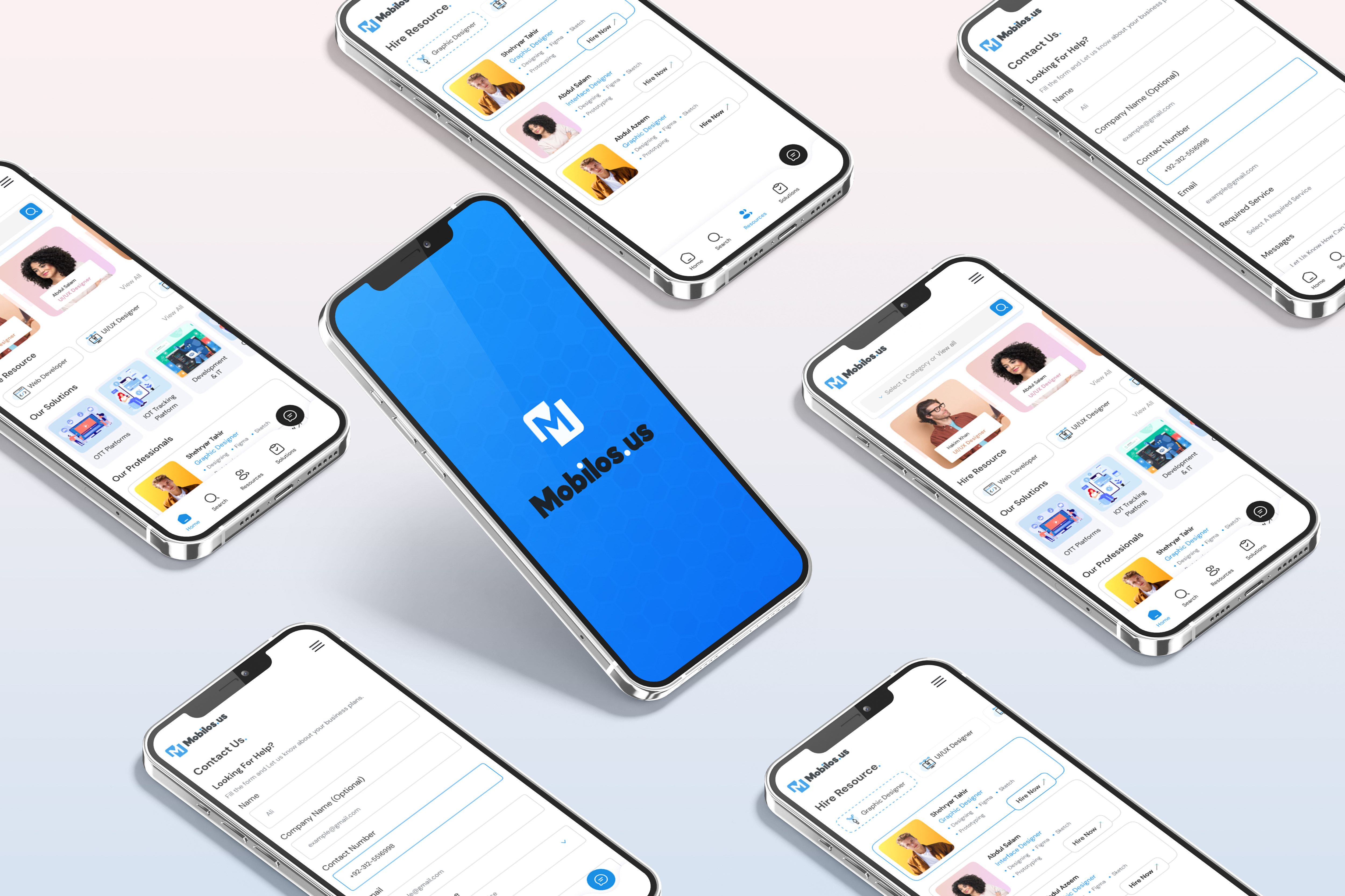 Talent Hiring Platform app mobile app ui ui design ui ux ux design