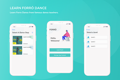 Learn Forro Dance- IOS APP DESIGN 2024 apps 3d animation app design app ui ux designs branding dance dance app forro graphic design learning apps logo mobile app design motion graphics ui ui 2024 ui desing ui ux user interface designs user research apps