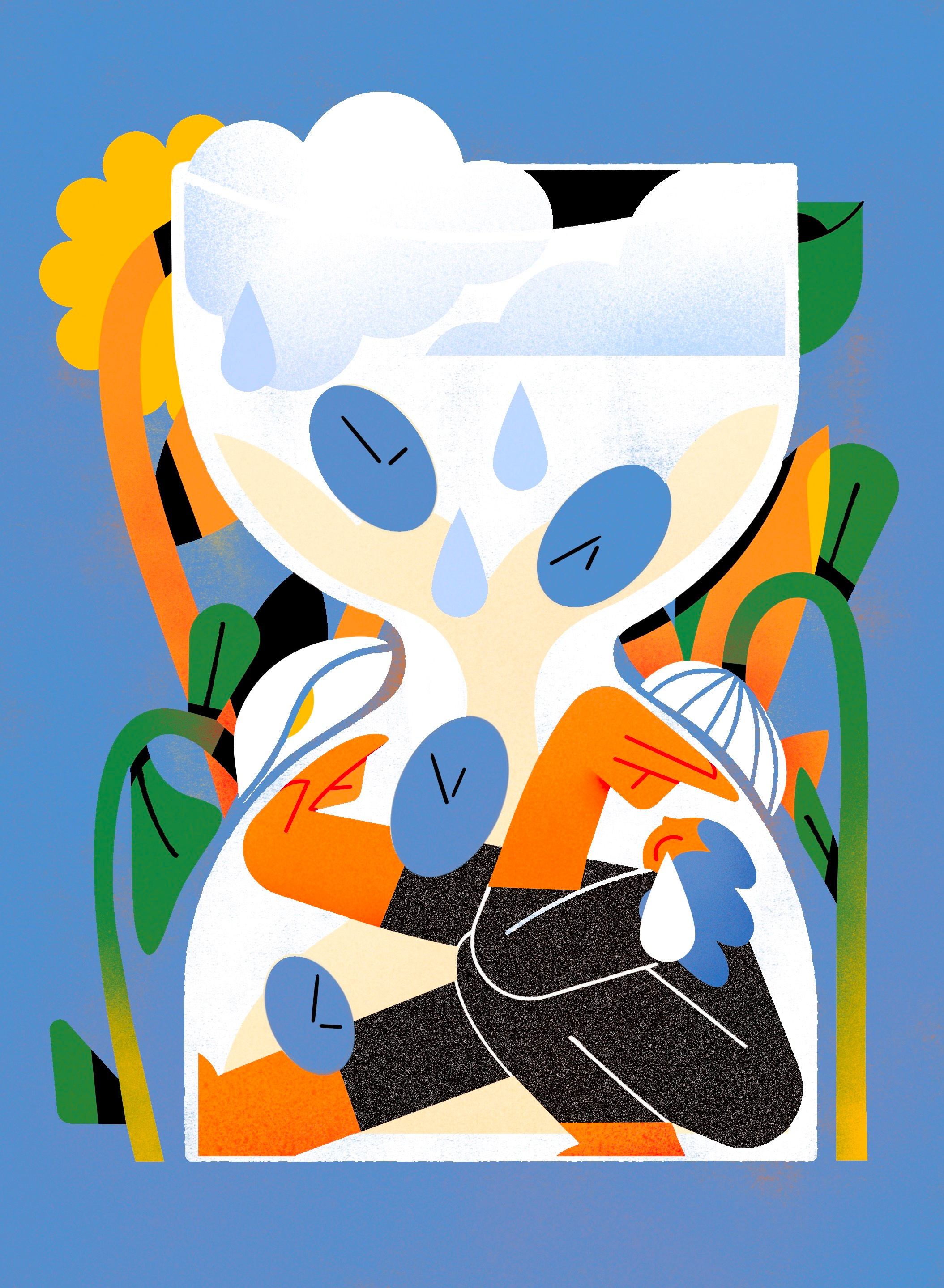 Editorials 2024 #1 2024 colorful editorial editorialillustration flatdesign illustration illustrations magazine presse