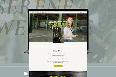 Showit Website Template for Marketing & UGC Creators landing page marketing agencies web design minimal web theme showit template showit website design template for ugc ui ui design website for coaches website for marketing