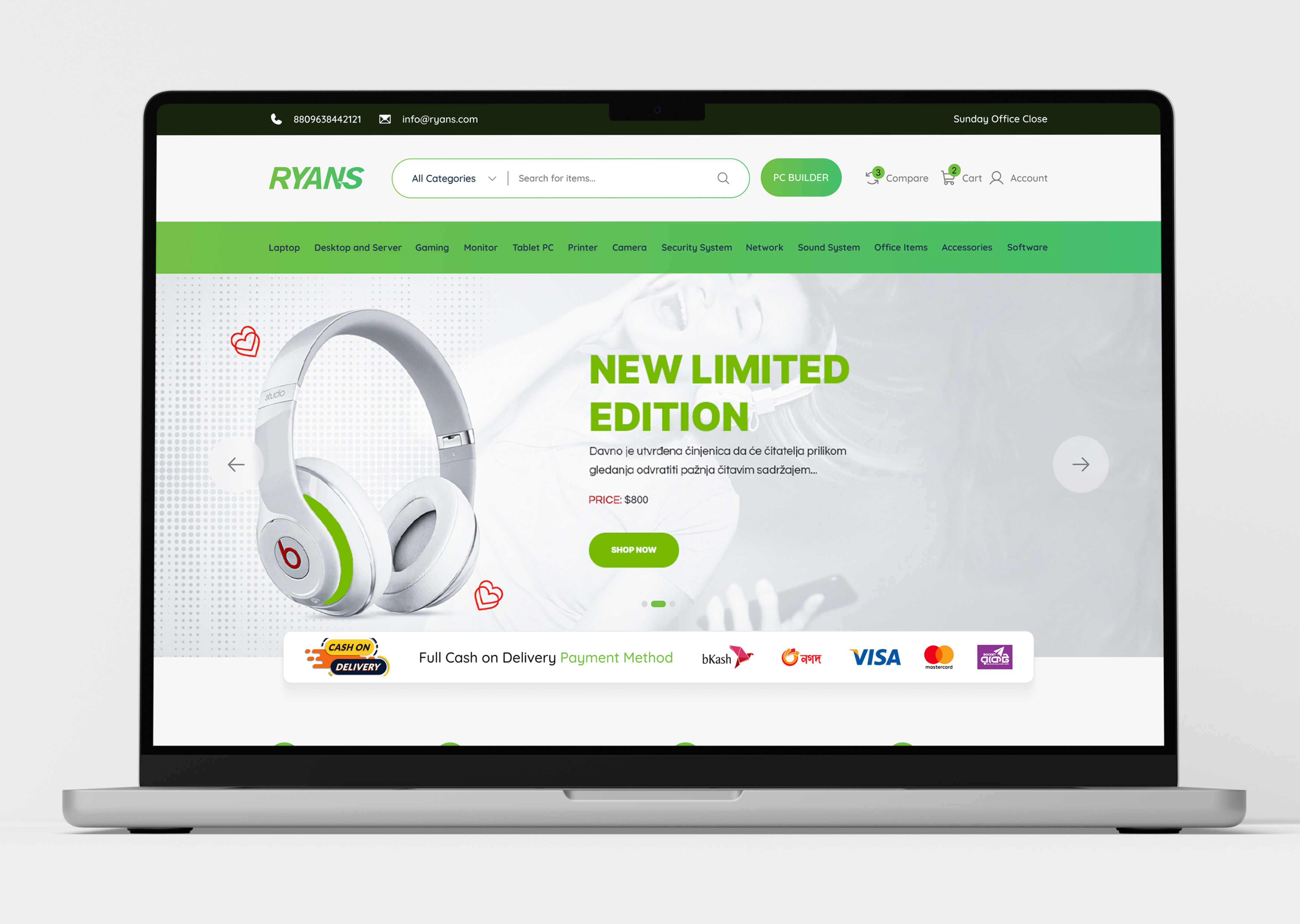 Website Re-Design Concept branding deshboard marketing project responsive template ui ux webdesign website