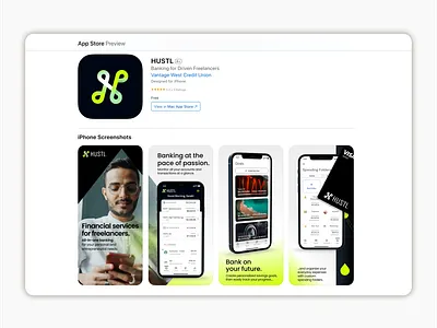App Store Preview app appstore branding debit card design digital bank digital banking fintech hustl hustle niche nymbus product design ui ux visual id
