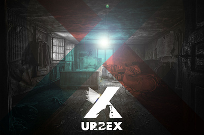Urbex 3d animation branding graphic design logo motion graphics ui