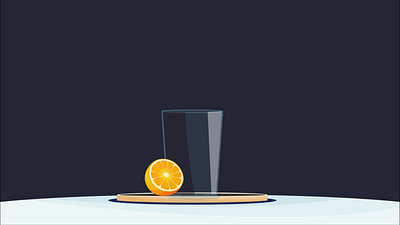 Summer - Orange juice after effects animation illustration juice motion motion graphics summer