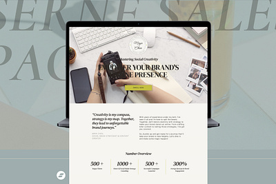 Professional Showit Sales Page Template | Marketing & UGC aesthetic website marketing design professional website responsive design sales page showit web design showit website ugc template ugc web ugc website ui ui design ux web template website design website for online courses