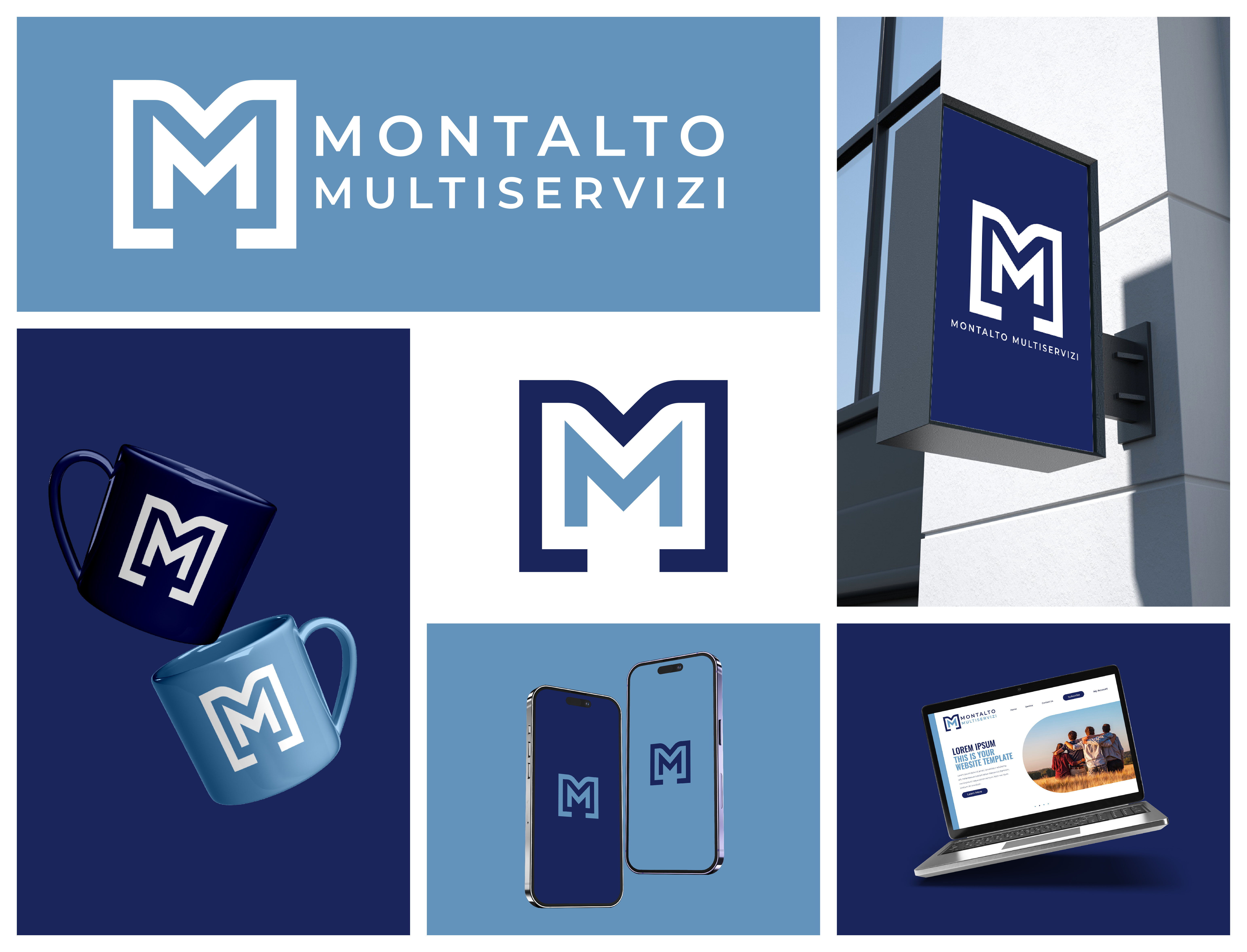 Example of Logo Design + Brand Identity Design